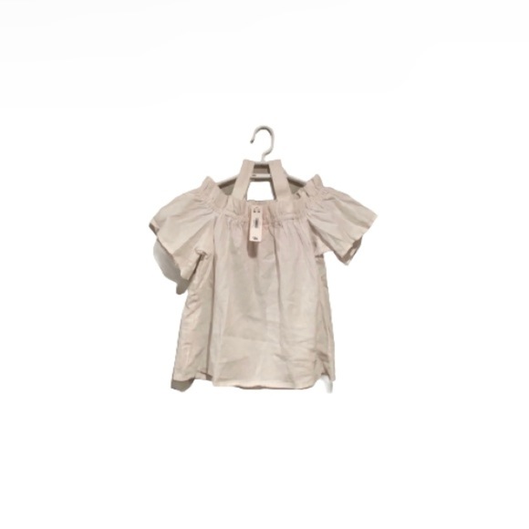 Joe Fresh Tops - 🆕 Joe Fresh Linen Cold Shoulder Top - Women’s Size XS